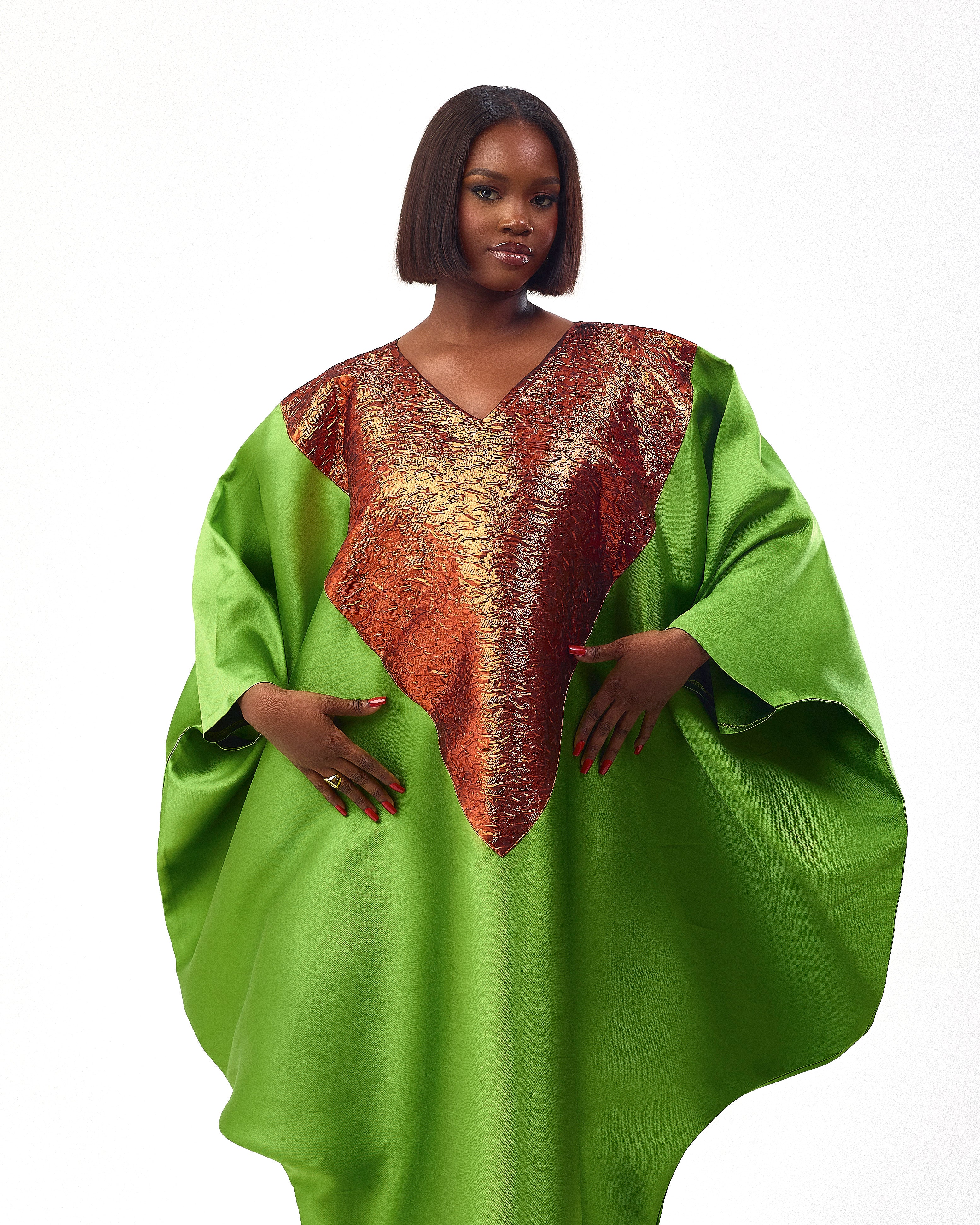 Tru boubou in green