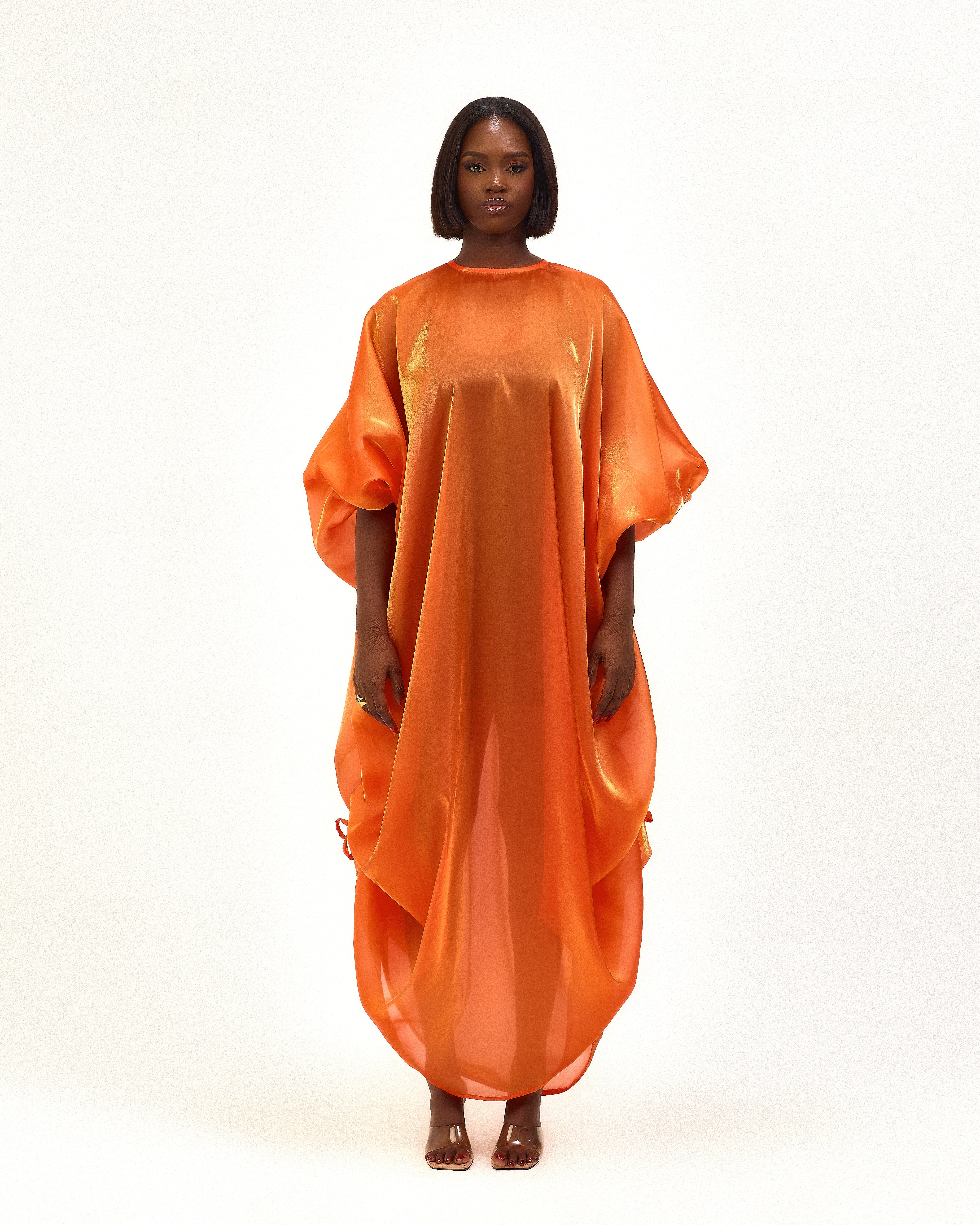 Diva Boubou in orange