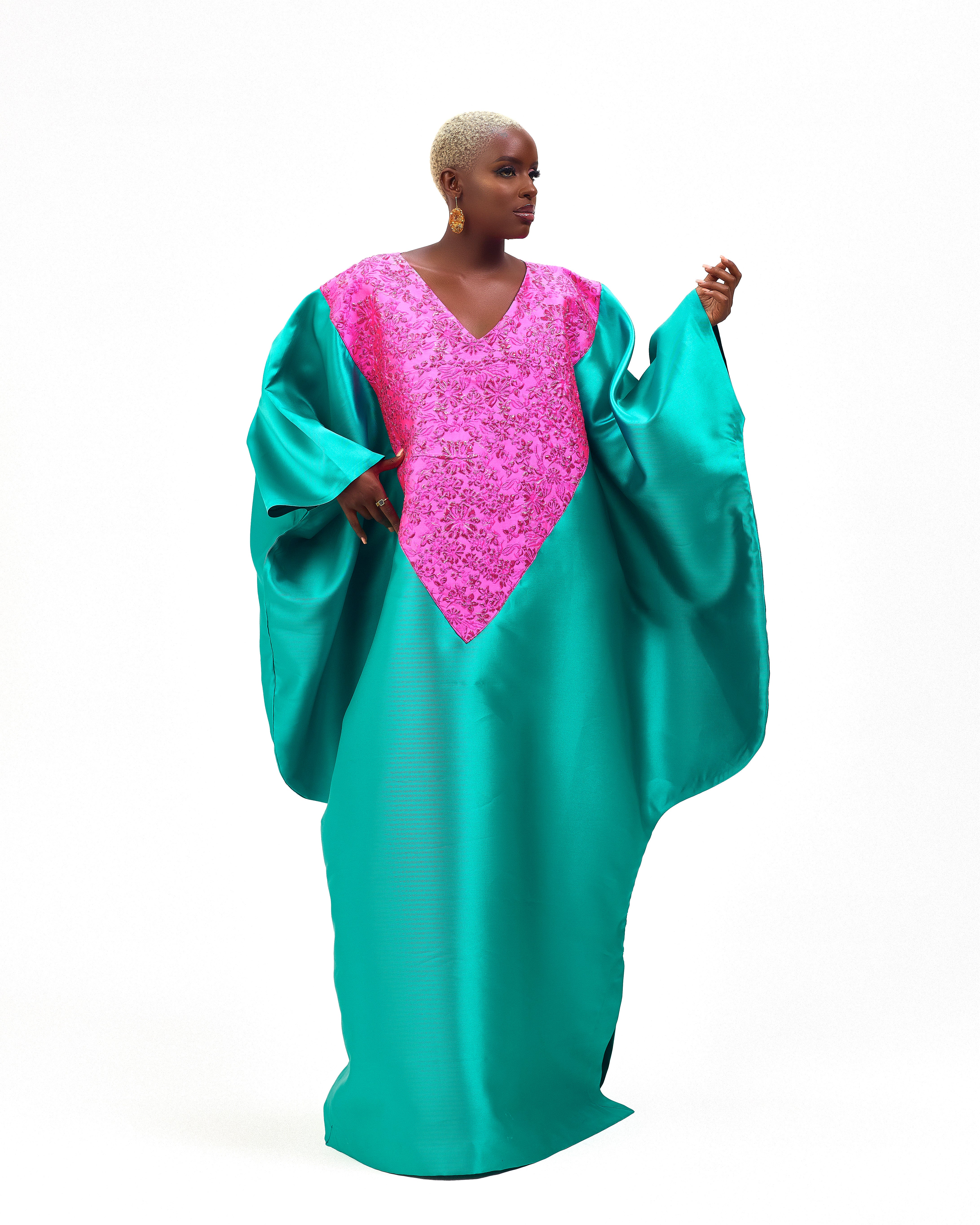 Tru Boubou in Teal