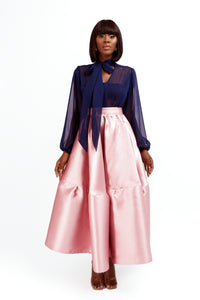 MONA SKIRT IN BABY PINK